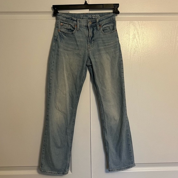 GAP Kids Light Blue '90s High Rise Loose Fit Jeans Size 10 - Picture 1 of 10